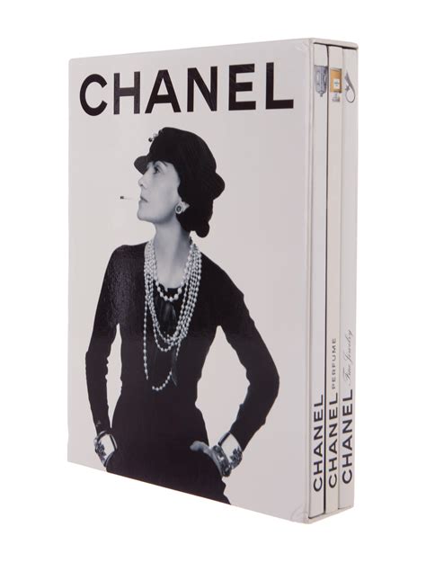 chanel 3 volume book set|ASSOULINE Chanel 3 Volume Book Set .